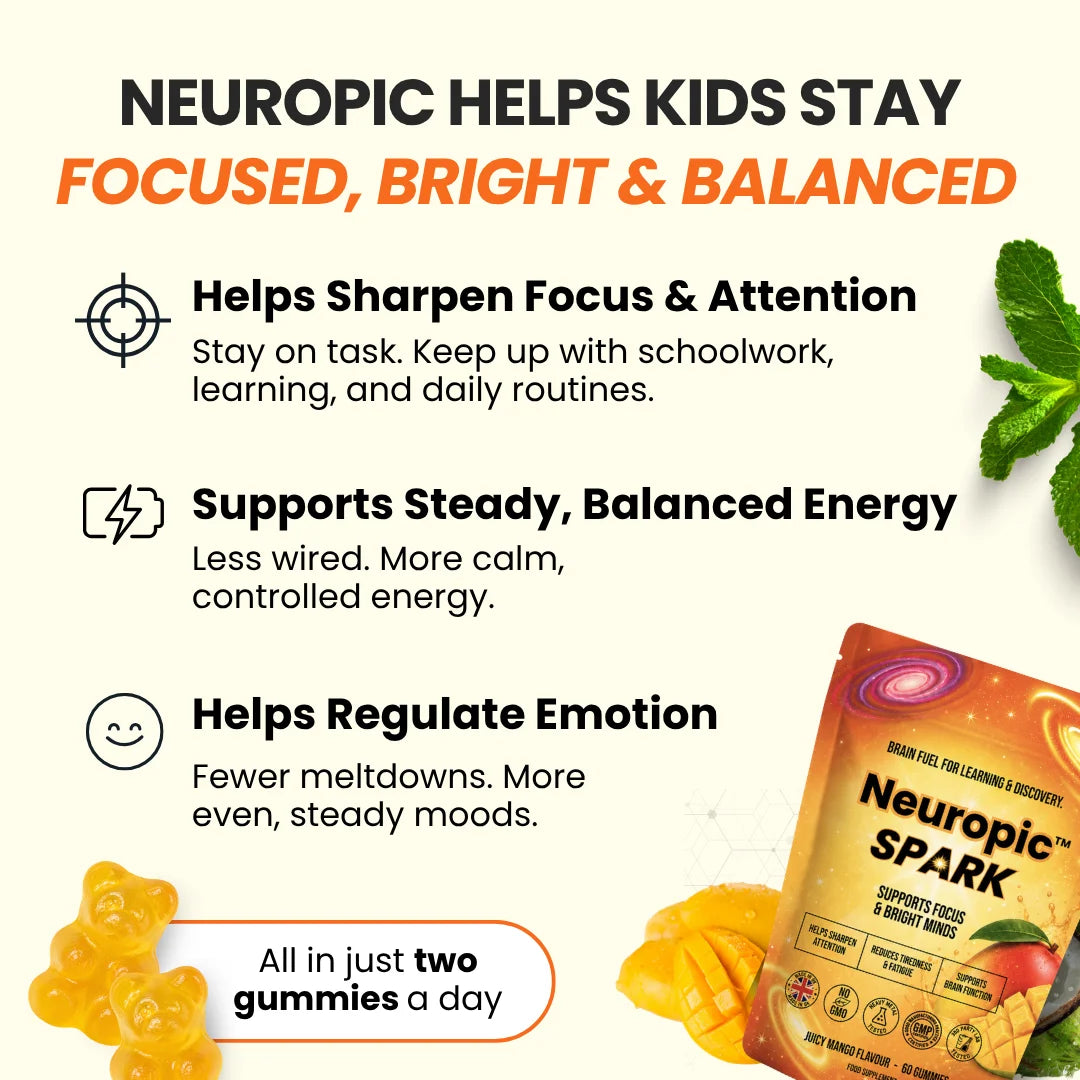 Neuropic Spark™ Gummies for Kids and Teens