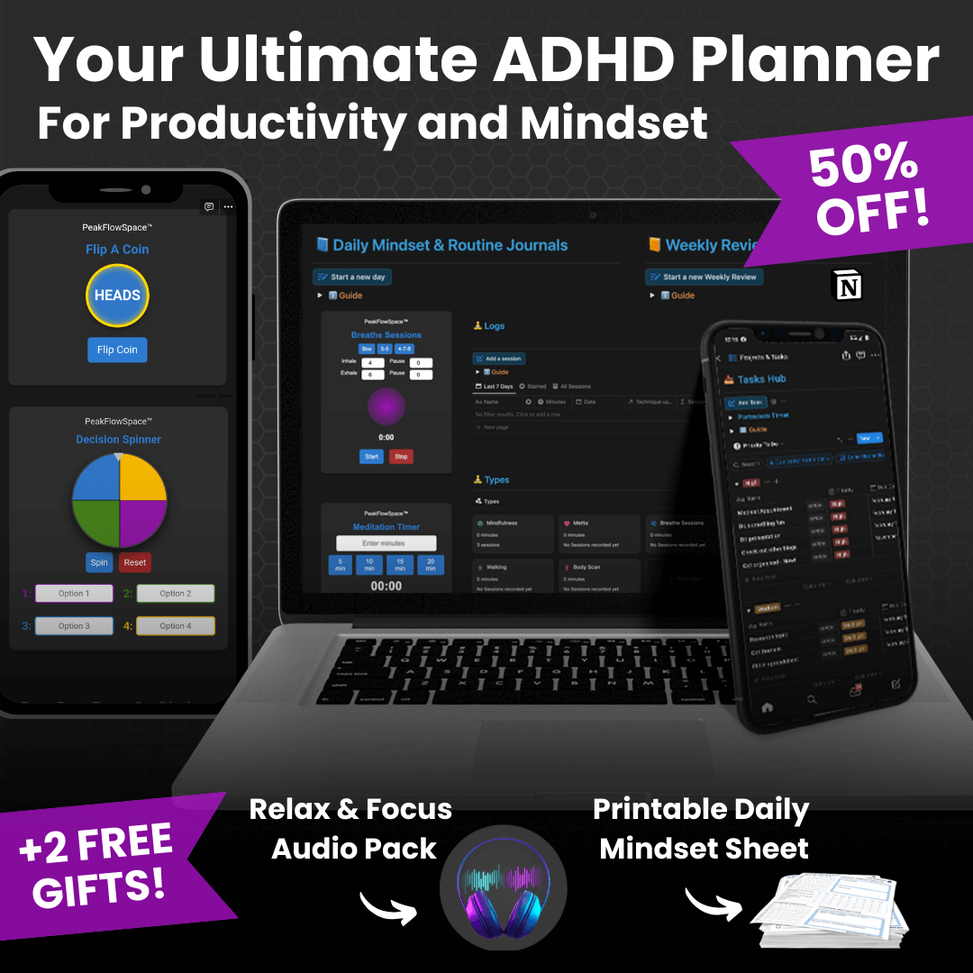 The PeakFlowSpace™ Ultimate Planner - PeakFlowSpace