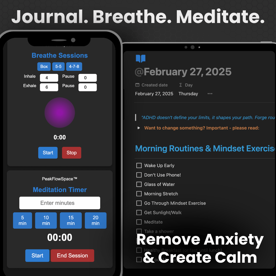 The PeakFlowSpace™ Ultimate Planner - PeakFlowSpace