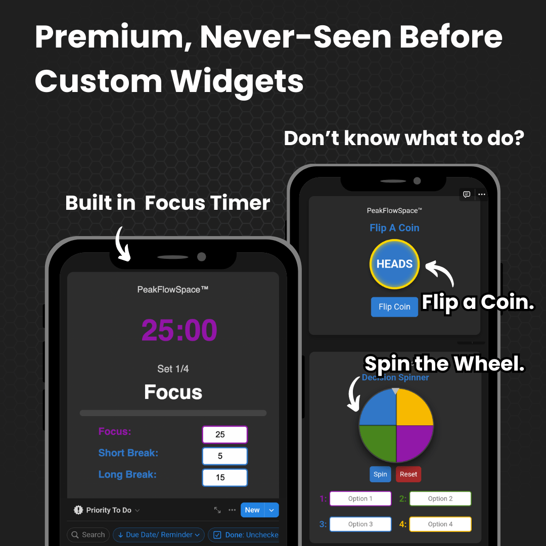 The PeakFlowSpace™ Ultimate Planner - PeakFlowSpace