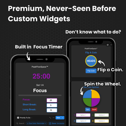 The PeakFlowSpace™ Ultimate Planner - PeakFlowSpace