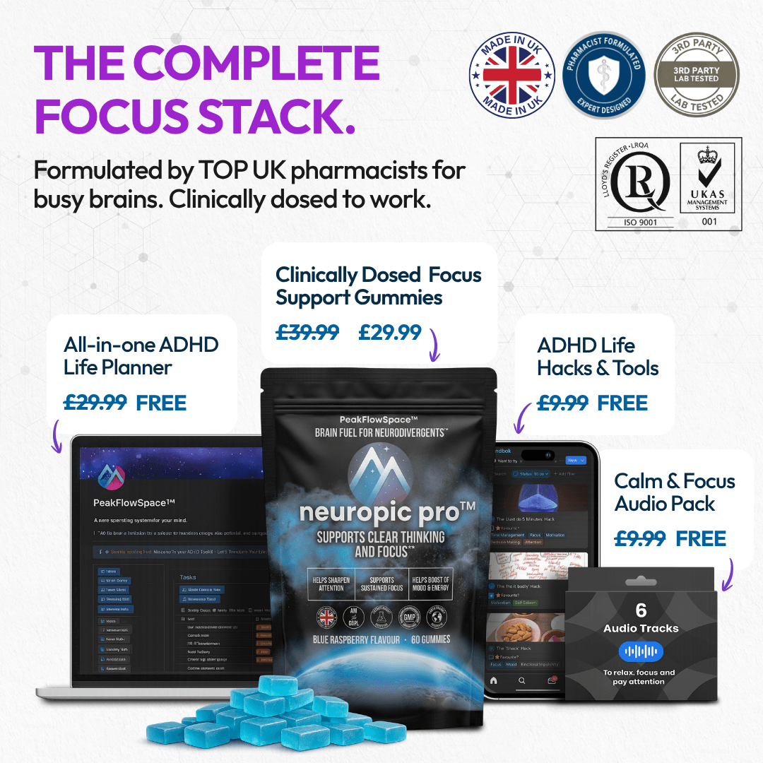 Neuropic Pro™ Nootropic Focus Gummies